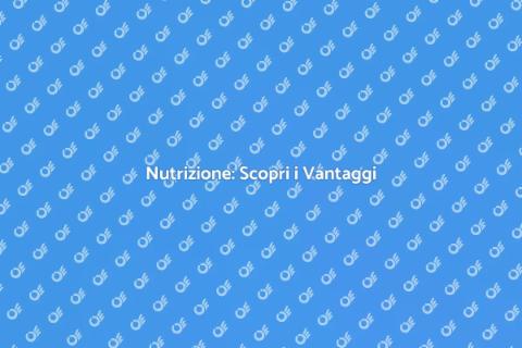Consulenza Nutrizionale Completa