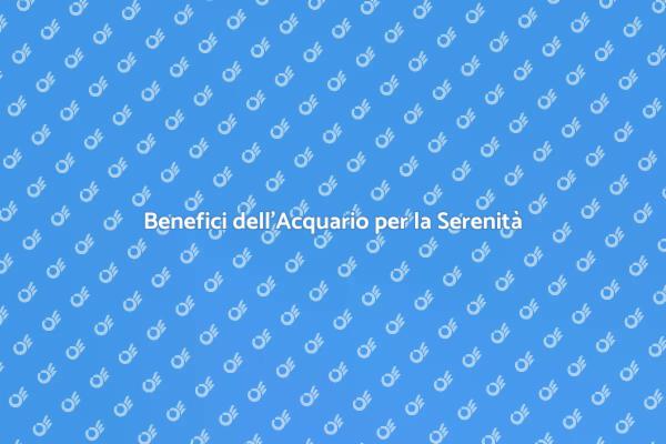 L'Acquario: Un Rifugio di Serenità