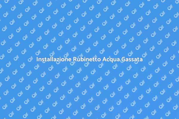 Come Installare un Rubinetto Gassato