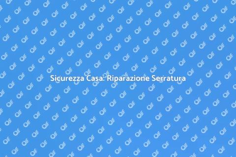 Riparazione Chiave Serratura Portone