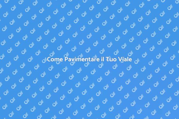 Trasforma il Tuo Viale con Stile