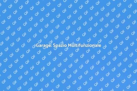 Progettare un Garage Perfetto