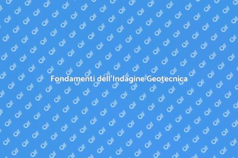 Indagine Geotecnica Preliminare