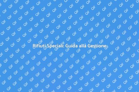 Gestione Rifiuti Speciali: Guida Completa