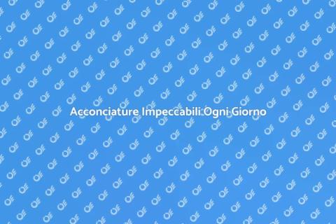Piega Professionale: Stile e Benessere