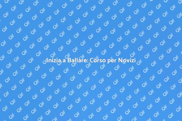 Inizia il Tuo Viaggio nella Danza