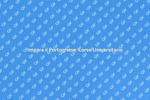 Corso di Portoghese per Universitari