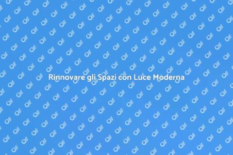 Aggiornare l'Illuminazione Interna