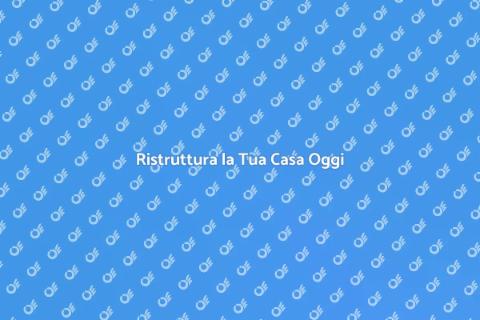 Rinnovamento Interno della Casa