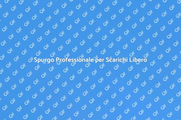 Interventi di Spurgo per Scarichi Efficaci