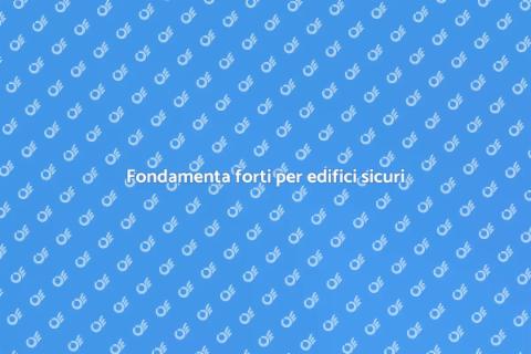 Sistemare le fondamenta solide