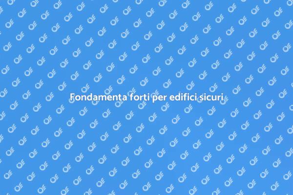 Come rinforzare le fondamenta dell'edificio