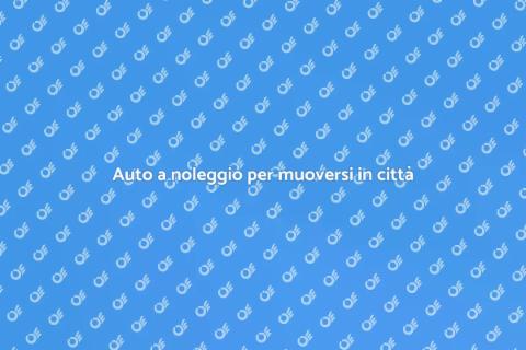 Noleggiare un'auto in città
