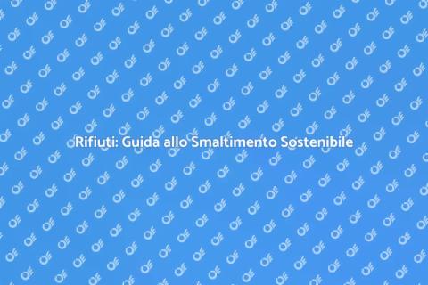 Smaltimento Rifiuti: Guida Responsabile