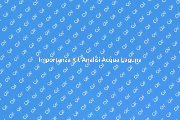 Kit Professionale per Acqua di Laguna