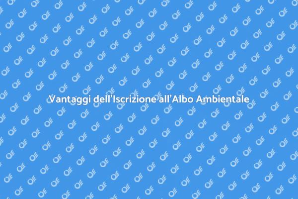 Iscrizione all'Albo: Un'opportunità Verde