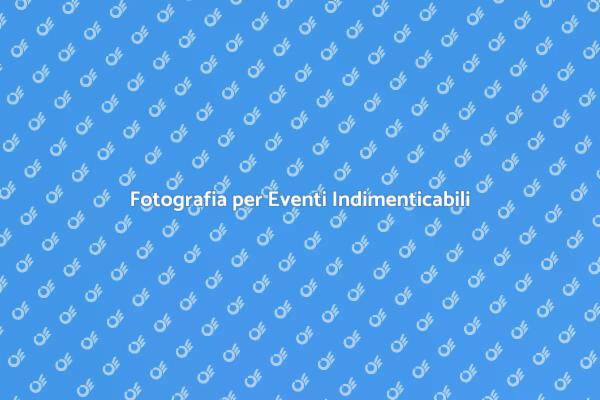 Cattura Momenti Unici con un Fotografo