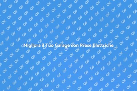 Prese a Muro per Garage Funzionali