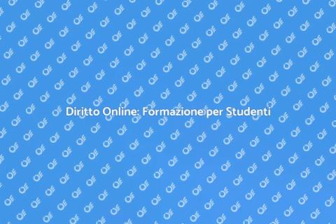 Corso di Diritto Online per Studenti