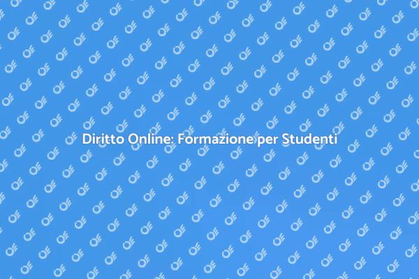 Impara il Diritto Online con Noi