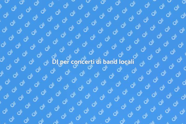 Come prenotare un DJ per concerti