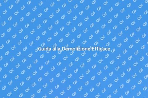 Demolizione: Trasforma il Tuo Spazio