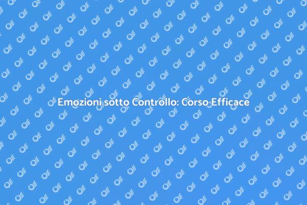 Trasforma le Tue Emozioni in Forza