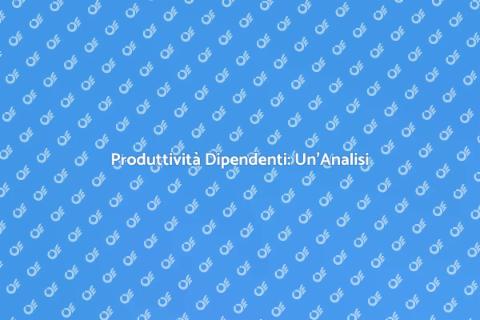 Scarsa Produttività dei Dipendenti