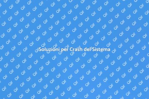 Riparazione Crash Sistema Operativo