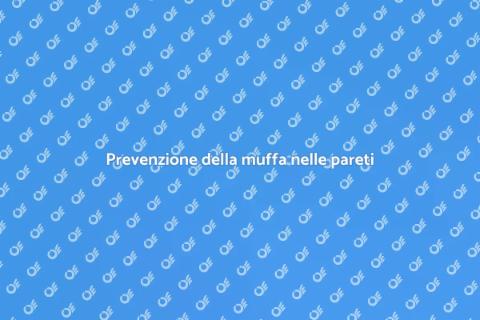 Controllo tecnico per la muffa
