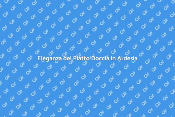 Piatto Doccia Filo Pavimento: Eleganza Ardesia