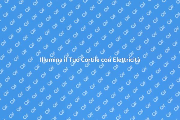 Magia dell'Illuminazione per Cortili
