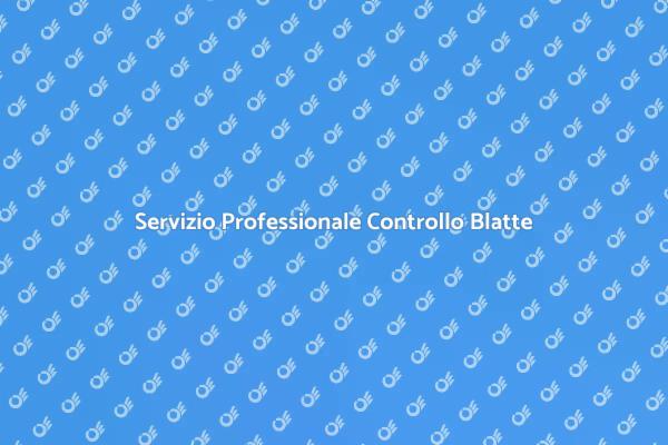 Liberati dalle Blatte con Noi!