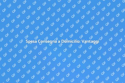 Spesa a Domicilio: Innovazione e Comfort