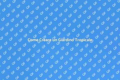 Giardino di Frutta Tropicale in Vaso