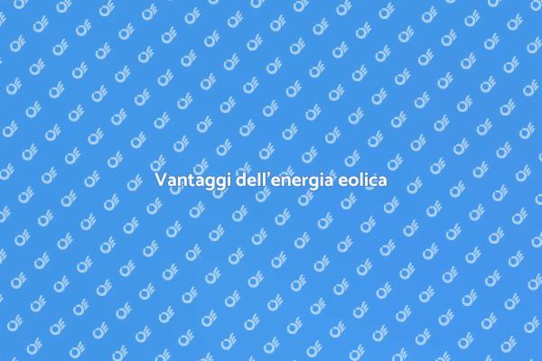 L'energia eolica per un domani migliore