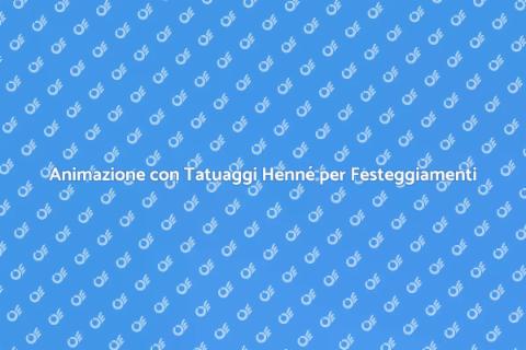 Tatuaggi Henné per Eventi Indimenticabili