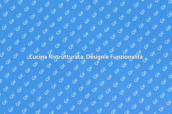 Trasforma la Tua Cucina con Stile
