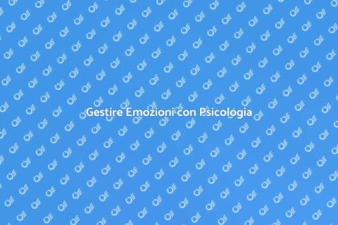 Consulenza Psicologica per Emozioni
