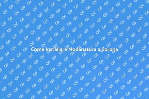 Installare Modanatura a Corona