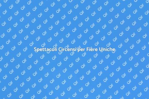 Animazione Circense per Eventi Sportivi