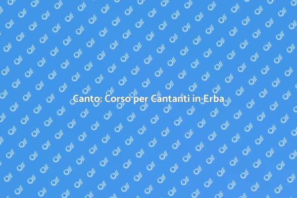 Impara a Cantare con il Corso Giusto