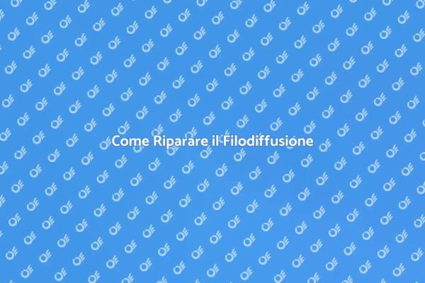 Ripristina il Tuo Impianto Filodiffusione