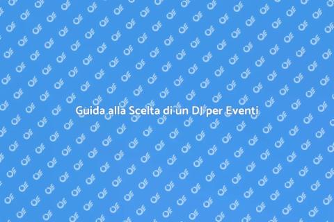 Contrattare DJ per Festival Street Food