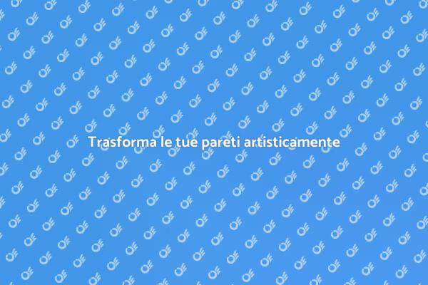 Idee creative per pareti artistiche