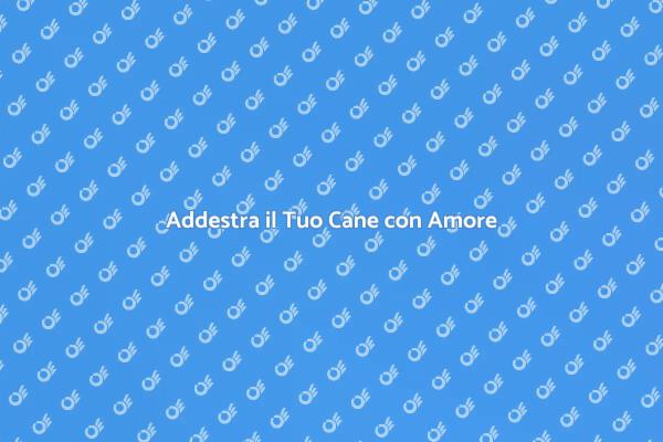 Addestramento Positivo per Cani Felici