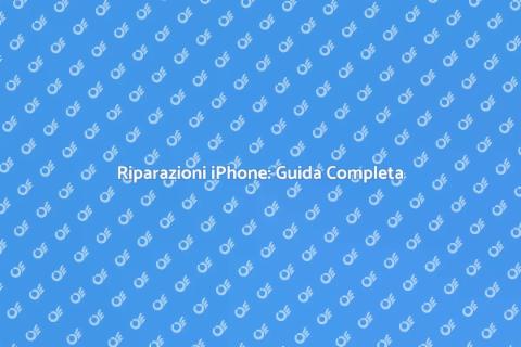 Riparare il Tuo iPhone Facile e Veloce