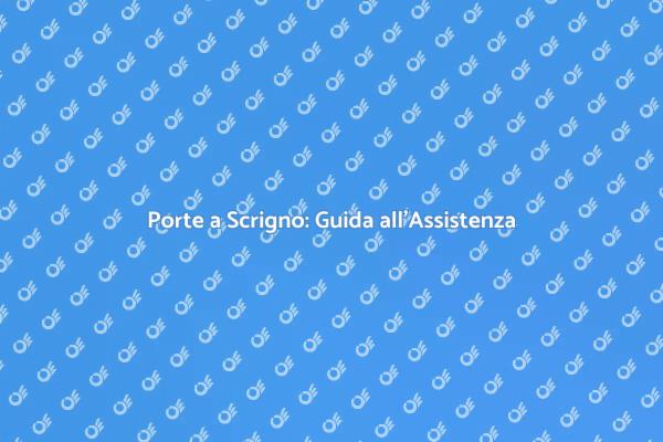Manutenzione Porte a Scrigno Essenziale