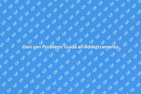 Addestramento Cani: Soluzioni Efficaci