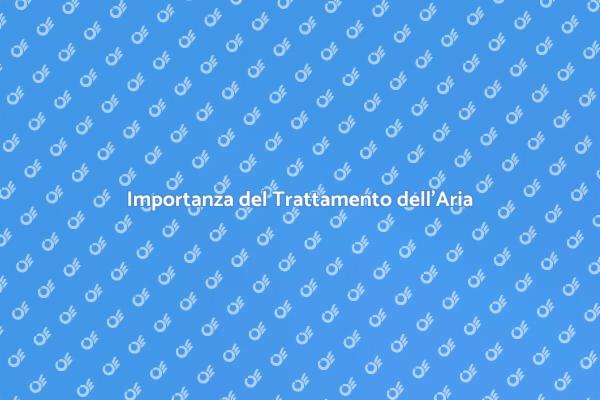 Esegui il Trattamento dell'Aria
